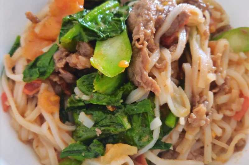 Fried Flat Rice Noodles - 'Char Kway Teow'